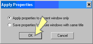 Accept & Current Window only